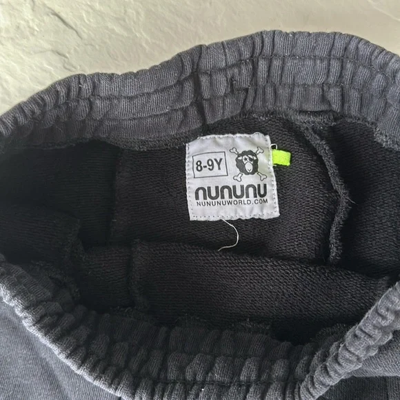 Shorts for a boys by Nununu, size 8-9Y very comfortable, black - Picture 5 of 5